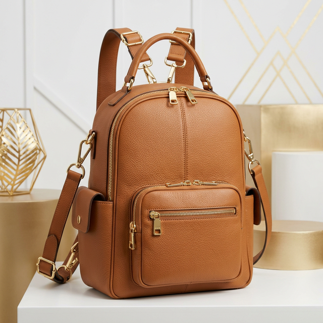 Elysian Leather Backpack